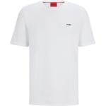 Weiße HUGO BOSS HUGO Nachhaltige T-Shirts aus Jersey für Herren Größe XS 