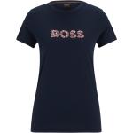 Dunkelblaue HUGO BOSS BOSS T-Shirts aus Baumwolle für Damen Größe XS 