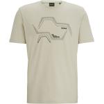 Hellbeige HUGO BOSS BOSS Nachhaltige T-Shirts aus Jersey für Herren Größe 3 XL 