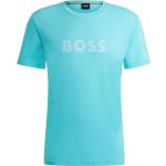Türkise HUGO BOSS BOSS Bio T-Shirts aus Jersey für Herren Größe XXL 