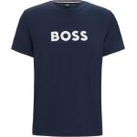 Dunkelblaue HUGO BOSS BOSS Bio T-Shirts aus Jersey für Herren Größe XS 