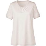 Dunkelgraue Kurzärmelige Waschbär Bio Nachhaltige T-Shirts aus Jersey für Damen Größe L 