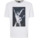 Weiße HUGO BOSS BOSS Freddie Mercury T-Shirts aus Baumwolle für Herren Größe 3 XL 