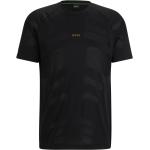 Schwarze HUGO BOSS BOSS T-Shirts aus Kunstfaser für Herren Größe 3 XL 