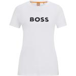 Weiße HUGO BOSS BOSS Bio T-Shirts aus Jersey für Damen Größe XS 