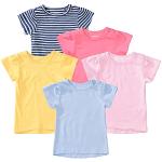 Reduzierte Weiße Kurzärmelige Staccato Bio Kinder T-Shirts für Babys Größe 68 5-teilig 