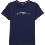 Blaue Tommy Hilfiger Brooklyn T-Shirts für Herren Größe XL 