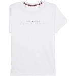 Weiße Tommy Hilfiger Brooklyn T-Shirts aus Nylon für Herren Größe S 