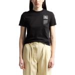 Reduzierte Schwarze Calvin Klein Jeans T-Shirts aus Baumwolle für Damen Größe M 