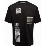Reduzierte Schwarze Streetwear Calvin Klein Jeans T-Shirts für Herren Größe XS 
