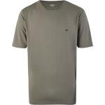 Graue Casual Fynch Hatton Rundhals-Ausschnitt T-Shirts aus Baumwolle für Herren 