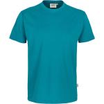 Smaragdgrüne Hakro Classic T-Shirts für Herren Größe L 