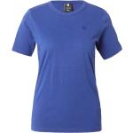 Reduzierte Royalblaue G-Star Core T-Shirts aus Jersey für Damen Größe M Große Größen 