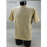 Beige Diadora Rundhals-Ausschnitt T-Shirts aus Baumwolle für Herren Größe M 