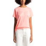 Lachsfarbene DKNY T-Shirts aus Baumwolle für Damen Größe M 