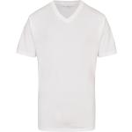 Beige CasaModa V-Ausschnitt T-Shirts aus Baumwolle für Damen 2-teilig 