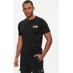 Reduzierte Schwarze Armani Emporio Armani T-Shirts für Herren Übergrößen 