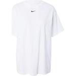 Weiße Nike Essentials Bio T-Shirts aus Jersey für Damen Größe L Große Größen 