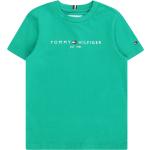 Marineblaue Tommy Hilfiger Essentials Kinder T-Shirts aus Jersey Größe 152 