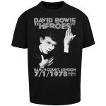 Schwarze F4nt4stic David Bowie Herrenbandshirts Größe XS 