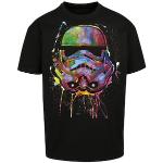Schwarze F4nt4stic Star Wars Stormtrooper T-Shirts für Herren Größe 5 XL Große Größen 