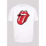 Weiße F4nt4stic Rolling Stones Herrenbandshirts Größe XS 