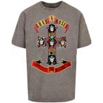 Graue F4nt4stic Guns N' Roses T-Shirts für Herren Größe 5 XL 