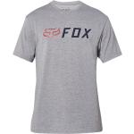 Graue FOX T-Shirts für Herren Größe S 