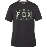 Schwarze FOX T-Shirts für Herren Größe S für den für den Sommer 