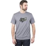 Anthrazitfarbene FOX T-Shirts für Herren Größe S für den für den Sommer 
