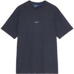 Marineblaue Marc O'Polo Bio Nachhaltige T-Shirts aus Jersey für Herren Größe S 