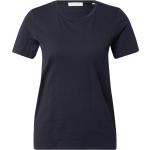 Reduzierte Mitternachtsblaue Marc O'Polo Bio Nachhaltige T-Shirts aus Jersey für Damen Größe L Große Größen 