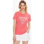 Reduzierte Rosa Guess T-Shirts für Damen Größe XS 