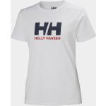 Weiße Helly Hansen Logo T-Shirts für Damen Größe M 