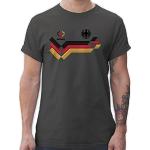 Dunkelgraue shirtracer Europameisterschaft Deutschland T-Shirts mit Vogel-Motiv für Herren Größe 4 XL Große Größen 