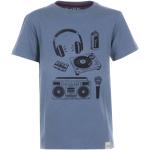 Blaue Hip Hop Band of Rascals Bio Nachhaltige Printed Shirts für Kinder & Druck-Shirts für Kinder aus Baumwolle Größe 98 