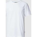 Weiße Armedangels Jaames Bio Nachhaltige T-Shirts aus Baumwolle für Herren Größe S 