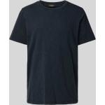 Marineblaue Unifarbene Superdry T-Shirts aus Baumwolle für Herren Größe XXL 