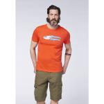 Reduzierte Orange Gardena Nachhaltige T-Shirts mit Knopf aus Jersey für Herren Größe M Große Größen 