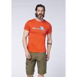 Reduzierte Orange Gardena Nachhaltige T-Shirts mit Knopf aus Jersey für Herren Größe XL Große Größen 