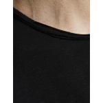 Schwarze Unifarbene Jack & Jones T-Shirts aus Baumwolle für Herren Größe M 
