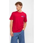 Rote Jack & Jones T-Shirts für Herren Übergrößen 