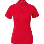 Reduzierte Rote Bestickte Ralph Lauren Polo Ralph Lauren T-Shirts für Damen Größe L Große Größen 
