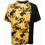 Reduzierte Schwarze Blumenmuster Just Cavalli T-Shirts aus Baumwolle für Herren Größe L 