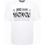 Reduzierte Weiße Just Cavalli T-Shirts für Herren Größe L für den für den Winter 
