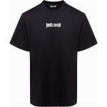 Reduzierte Schwarze Just Cavalli T-Shirts aus Baumwolle für Herren Größe L für den für den Sommer 