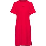 Rote HUGO BOSS HUGO Bio Nachhaltige Shirtkleider aus Baumwolle für Damen Größe XS 