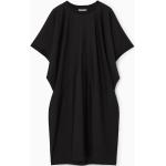 Schwarze Elegante COS Shirtkleider aus Jersey für Damen Größe XS 