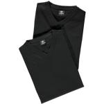 Schwarze Lerros V-Ausschnitt T-Shirts für Herren Größe 6 XL Große Größen 2-teilig 