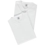 Weiße Lerros V-Ausschnitt T-Shirts für Herren Größe 6 XL Große Größen 2-teilig 